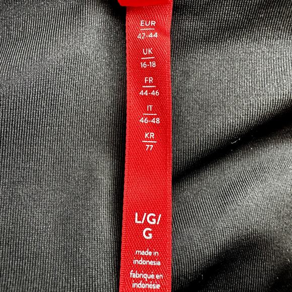 Spanx Ready-To-Wow! Velvet Leggings High Waisted Stretch Slim Fit Black Large - Picture 4 of 7